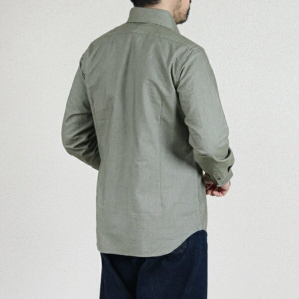 楽天市場】ナイジェル・ケーボン BRITISH OFFICERS SHIRT DARK GREEN