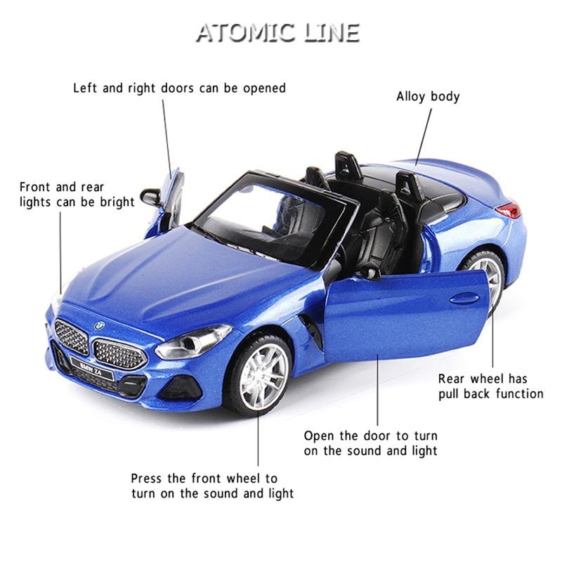 BMW BMW Z4 M40i ミニカー 1/32 全3色 ライト点灯 エンジンサウンド