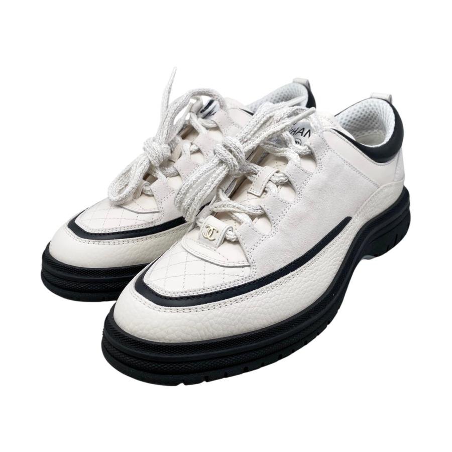 CHANEL（シャネル） スニーカー マトラッセ ココマーク G46258 37