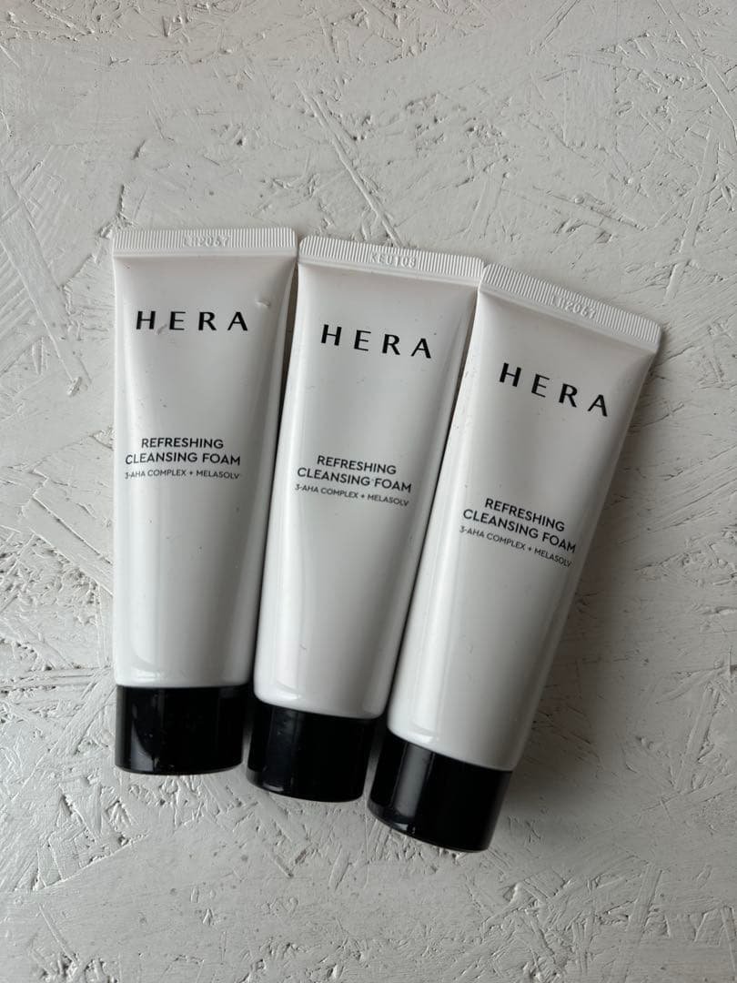 HERA クレンジングフォーム 3本セット HERA 洗顔 ヘラ リフレッシングクレンジングフォーム 50g 【ミニサイズ