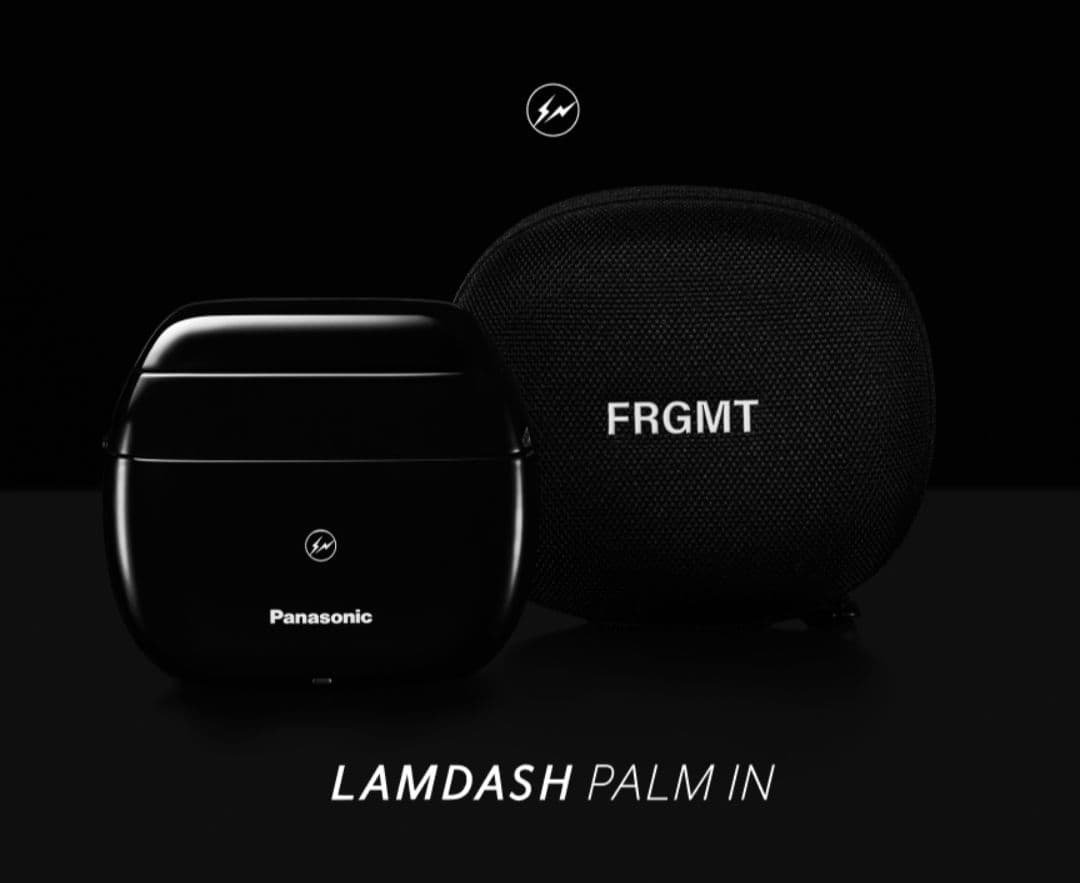 希少 新品未使用 ラムダッシュ パームイン fragment フラグメント 12月1日発売】ラムダッシュ パームインとフラグメントによる限定モデル