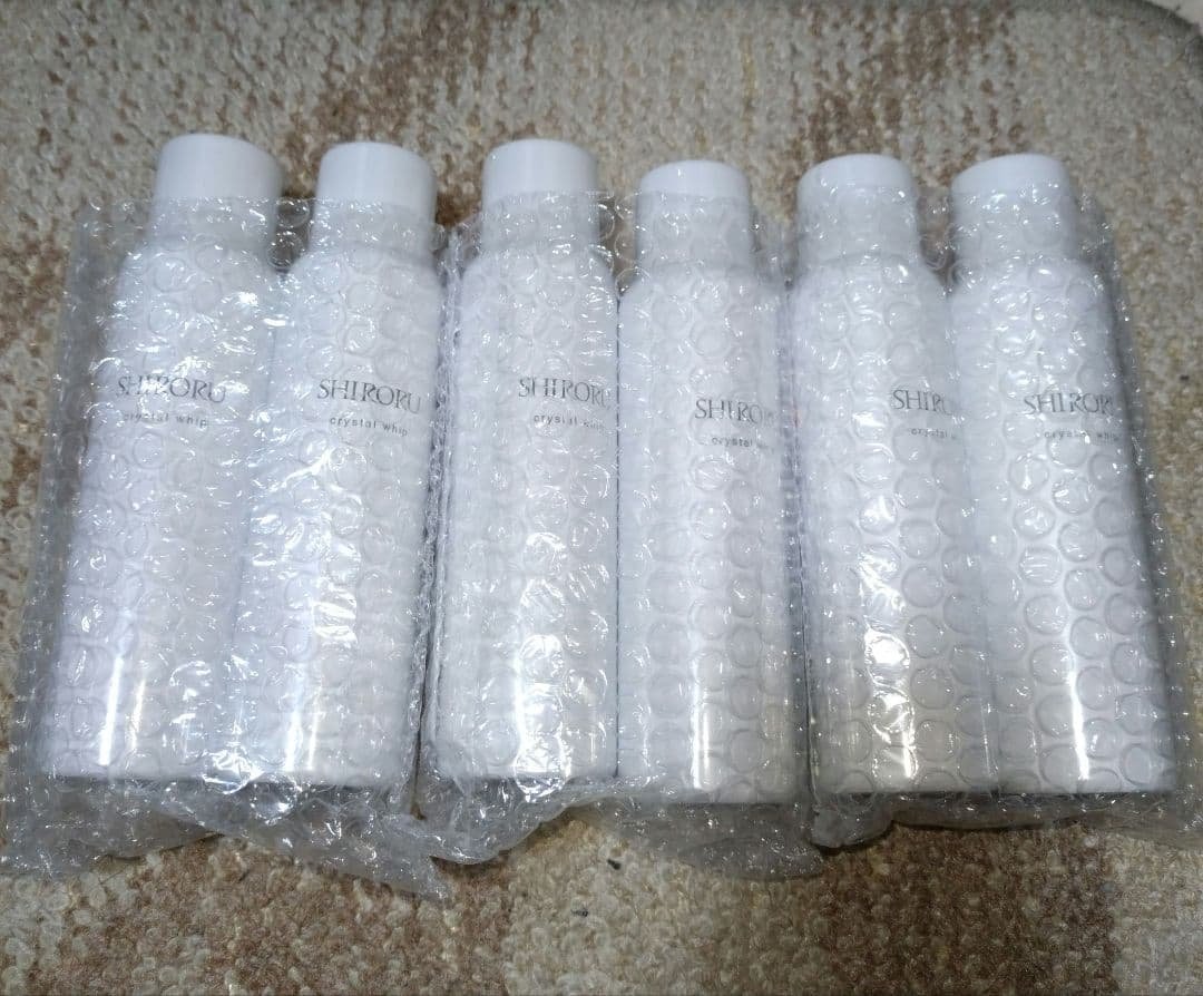【新品未使用品】SHIRORU クリスタルホイップ 6本セット