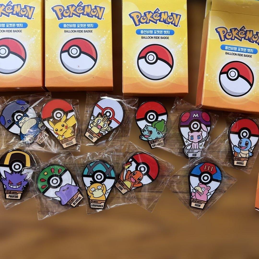 韓国イベント限定　ランダムバルーンピンバッチ　コンプリート　ポケモン 11個 2026年最新】ポケモン 韓国 ピンバッジの人気アイテム - メルカリ