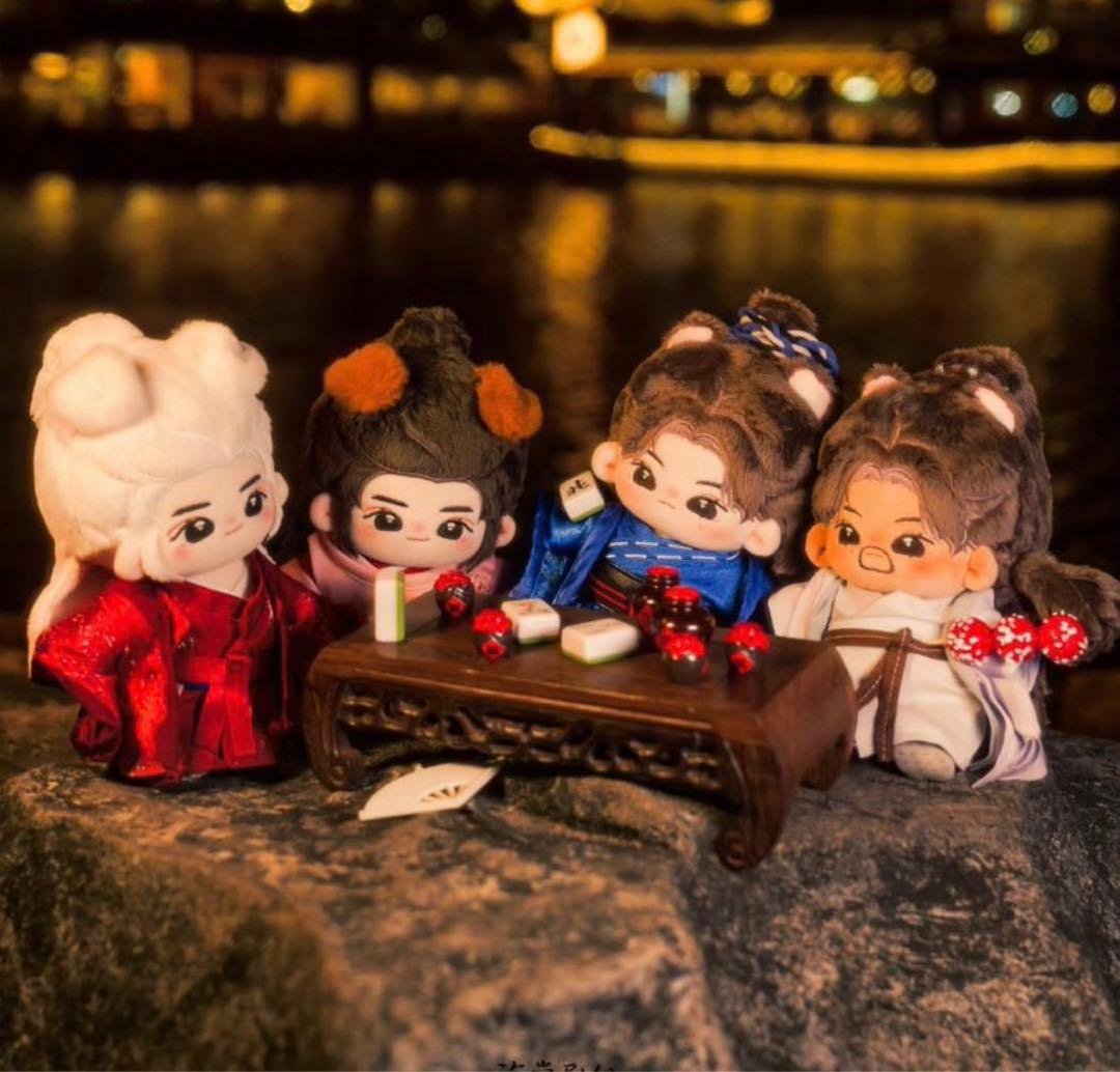 15cm 山河令 ぬいぐるみ 周子舒 張哲瀚 温客行 龔俊114