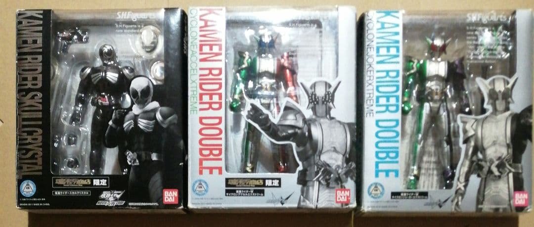s.h.figuarts仮面ライダーダブル　３体セット